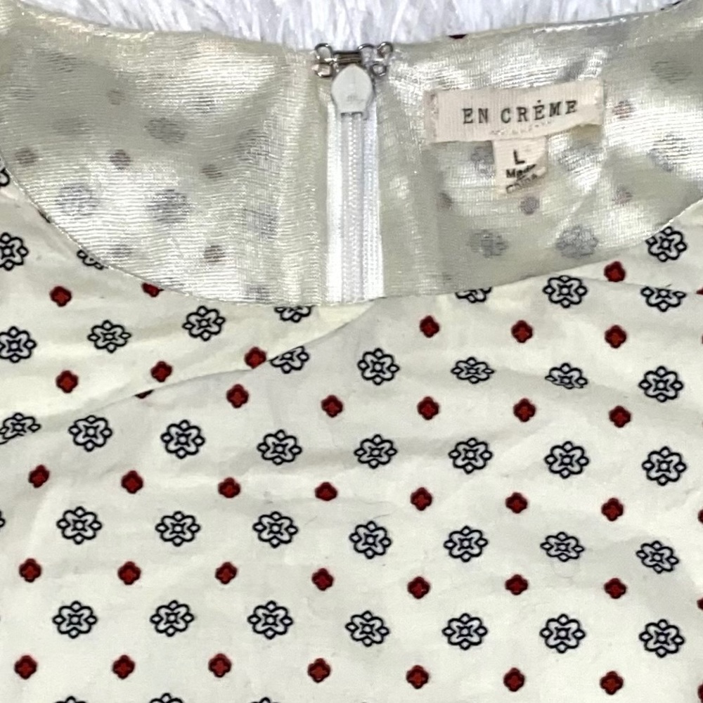 En Creme Boho Pattern Dress - Picture 3 of 7